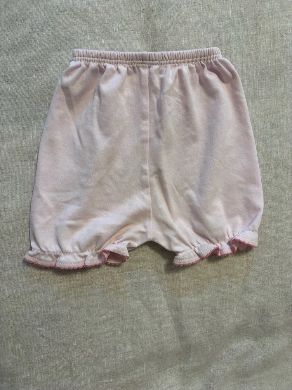 Kissy Kissy Pink Embroidered “Strawberry Essence” Sunsuit Set 9M